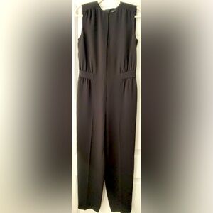 Theory Black Sleeveless Jumpsuit